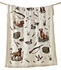 HiEnd Accents x Indigo Hill Duck Camp Campfire Hunting Sherpa Throw Blanket - Image 5