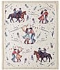 HiEnd Accents x Indigo Hill Rodeo Nights Campfire Western Sherpa Throw Blanket - Image 1
