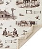 HiEnd Accents x Indigo Hill Western Range Campfire Sherpa Throw Blanket - Image 3