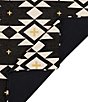 HiEnd Accents x Paseo Road Southwestern Geometric Pattern High Desert Chenille Jacquard Comforter Mini Set, Color:Black - Image 3