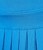Color:Diva Blue - Image 4 - High Rise Pleated Tennis Skort