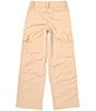 Color:Khaki - Image 2 - Big Girls 7-16 Twill Cargo Pants