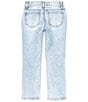 Color:Antonella - Image 2 - Big Girls 7-16 Daisy Discharge Denim Jeans