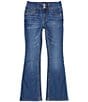Color:Ellen - Image 1 - Big Girls 7-16 High-Rise Embroidered Pocket Flare Jeans