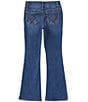 Color:Ellen - Image 2 - Big Girls 7-16 High-Rise Embroidered Pocket Flare Jeans