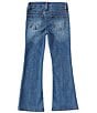 Color:Charlotte - Image 2 - Little Girls 4-6X Seam-Front Flare Jeans