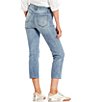 Color:Danni - Image 2 - High Rise Destructed Cheeky Straight Jeans