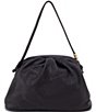 Color:Black - Image 2 - Adalyn Leather Frame Shoulder Bag