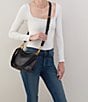 HOBO Advance Shoulder Crossbody Bag, Color:Black - Image 4