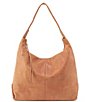 Color:Tan - Image 1 - Hobo Astrid Leather Hobo Shoulder Bag