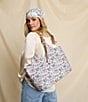 HOBO Batik Blooms La Jolla Canvas Tote Bag - Image 4