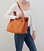 HOBO Bonita Leather Tote Bag, Color:Marmalade - Image 4