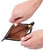 Color:Black - Image 3 - Carte Leather Card Case Wallet