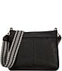 HOBO Cass Webbing Strap Crossbody Bag, Color:Black - Image 2