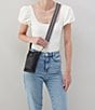 HOBO Cass Webbing Strap Phone Crossbody Bag, Color:Black - Image 4