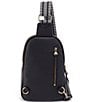 HOBO Cass Webbing Strap Sling Bag, Color:Black - Image 4