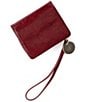 HOBO Coin Wristlet Wallet, Color:Garnet Gloss - Image 1