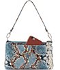 HOBO Darcy Blue Tempest Convertible Crossbody Bag, Color:Blue Tempest - Image 4