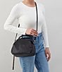 HOBO Darling Small Satchel Bag, Color:Black - Image 4