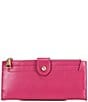 HOBO Dunn Cactus Floral Leather Continental Wallet - Image 1