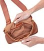 HOBO Fern Large Leather Sling Belt Bag, Color:Warm Honey - Image 3