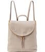 Color:Taupe - Image 1 - Fern Leather Backpack