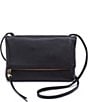 HOBO Grant Small Leather Crossbody Bag, Color:Black - Image 1