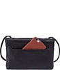 HOBO Grant Small Leather Crossbody Bag, Color:Black - Image 2