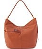 HOBO Harley Leather Hobo Bag, Color:Warm Honey - Image 2