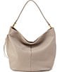HOBO Harley Leather Slouchy Hobo Bag, Color:Taupe - Image 1