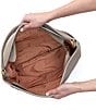 HOBO Harley Leather Slouchy Hobo Bag, Color:Taupe - Image 3