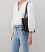 Color:Black - Image 4 - Haven Leather Tote