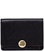 HOBO Hutton Small Wallet, Color:Black - Image 1