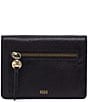 HOBO Hutton Small Wallet, Color:Black - Image 2