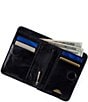 HOBO Hobo Jill Bifold Wallet, Color:Black - Image 3