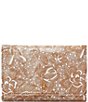 HOBO Jill Gilded Petal Trifold Wallet,New Products : American Fashion Style Bags On Sale