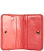 Color:Hibiscus - Image 3 - Jill Mini Leather Card Case