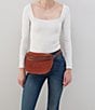 HOBO Juno Suede Belt Bag, Color:Sequoia - Image 4