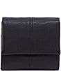 Color:Black - Image 1 - Keen Mini Trifold Leather Wallet