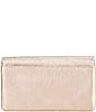 Color:Pink Gold Metallic - Image 1 - Lumen Pink Gold Metallic Continental Wallet