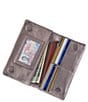 HOBO Lumen Continental Wallet, Color:Pewter Spur - Image 3