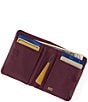 HOBO Lumen Mini Bifold Wallet, Color:MULBERRY GLAZE - Image 3