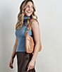 HOBO Madison Leather Braided Handle Shoulder Bag - Image 6