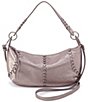HOBO Opal Whipstitch East West Shoulder Bag, Color:Pewter Spur - Image 1