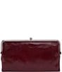 HOBO Original Leather Lauren Double-Frame Clutch Wallet, Color:Winterberry - Image 2