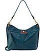 HOBO Pier Gold Hardware Convertible Hobo Crossbody Bag, Color:Midnight Teal - Image 2