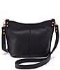 Color:Black - Image 1 - Hobo Pier Leather Small Crossbody Bag