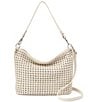 HOBO Pier Woven Leather Shoulder Bag - Image 1