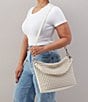 HOBO Pier Woven Leather Shoulder Bag - Image 4