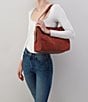 HOBO Render Leather Shoulder Bag, Color:Sequoia - Image 4